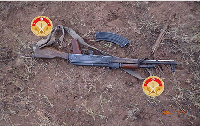 En photos : les armes saisies dans l'opration militaire de Sammema