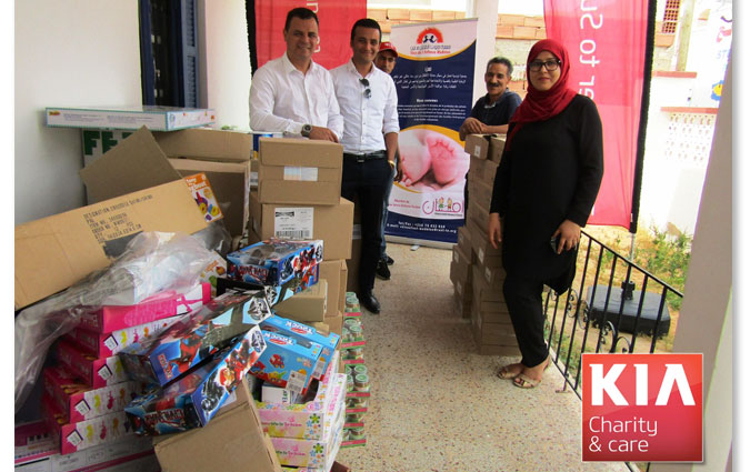 Kia Charity & Care Program
City Cars fait des dons en nature au Rseau Amen Enfance Tunisie