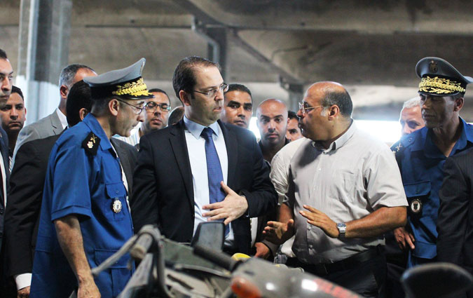 Youssef Chahed en visite surprise au port de Rads