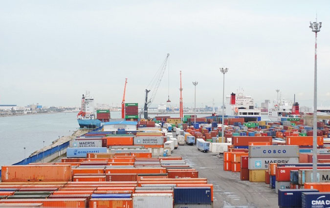 Perturbation du trafic conteneurs au port de Rads