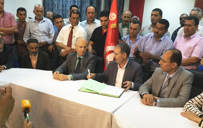 Accord entre le gouvernement et les sit-inneurs d'El Kamour
