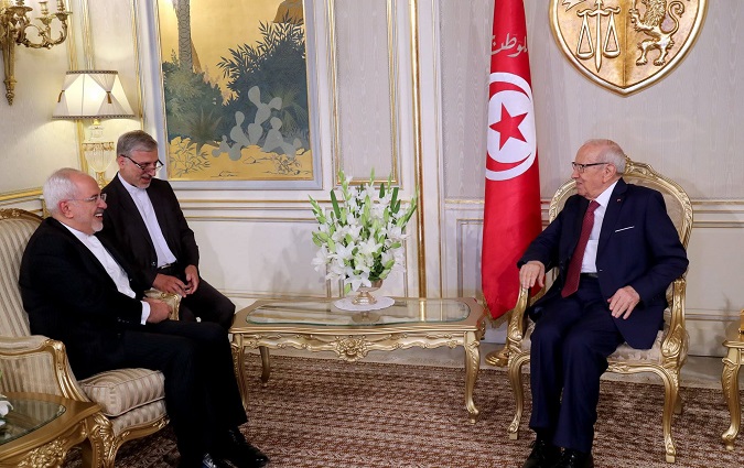 Bji Cad Essebsi reoit le ministre iranien des Affaires trangres