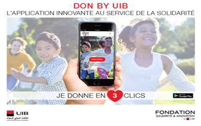  Don by UIB  : une application innovante au service de la solidarit