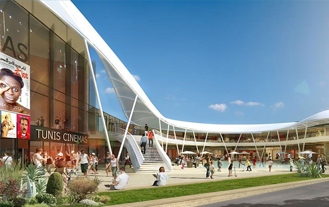 Coup d'envoi officiel des travaux de construction du 1er Cinéma Multiplexe Pathé à Tunis City