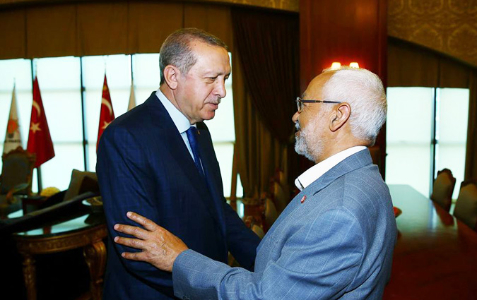 Un an aprs le putsch rat en Turquie, Ghannouchi flicite Erdogan pour le maintien de la dmocratie