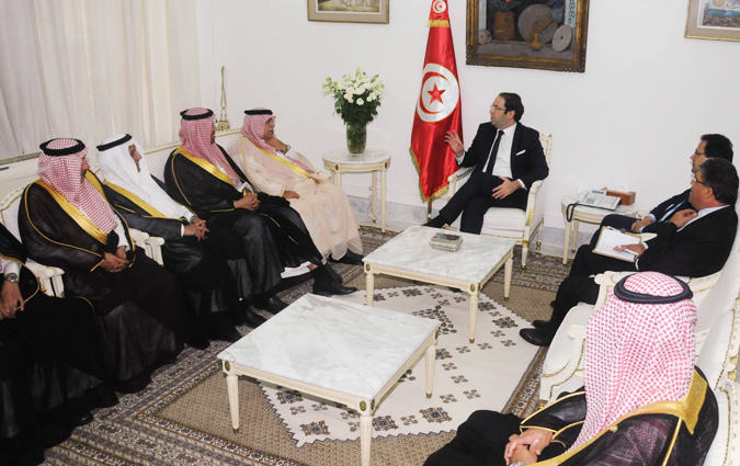 Youssef Chahed reoit le ministre saoudien du Commerce et de l'Investissement
