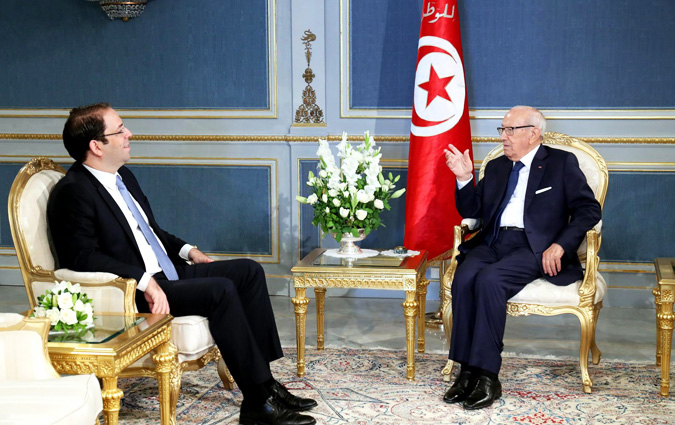 La loi de Finances 2018, objet d'une entrevue entre Bji Cad Essebsi et Youssef Chahed