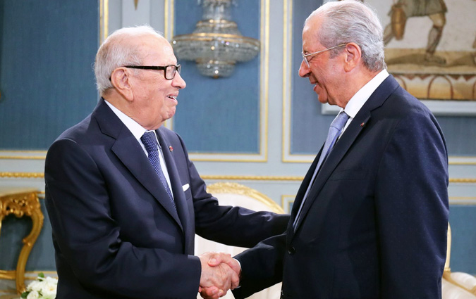Bji Cad Essebsi s'entretient avec Mohamed Ennaceur