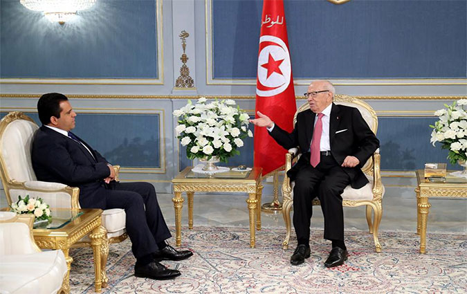 Bji Cad Essebsi reoit Slim Riahi  