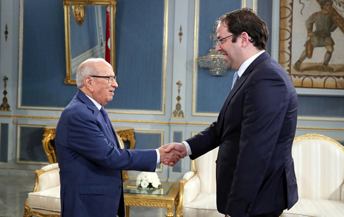 La situation conomique objet d'un entretien entre Bji Cad Essebsi et Youssef Chahed 