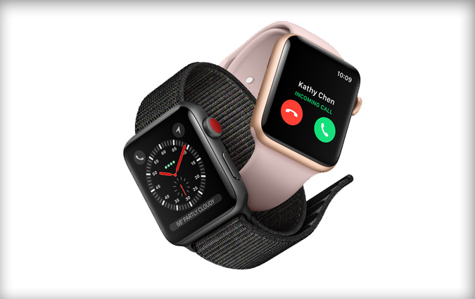 Watch Series 3, la nouvelle montre  connectivit cellulaire d'Apple