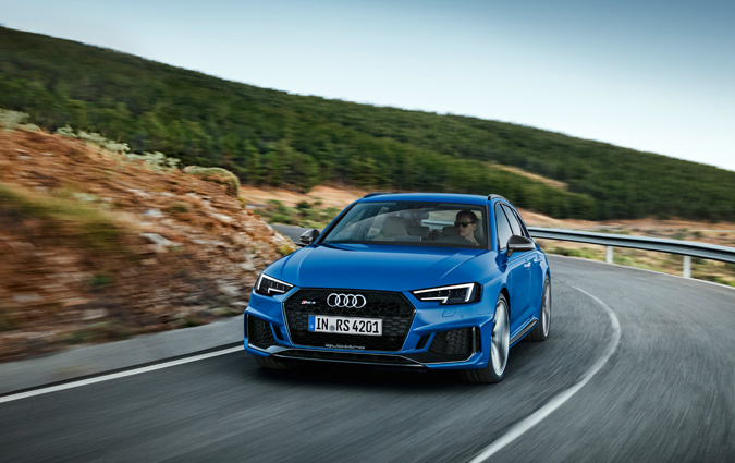 Audi dvoile la 4me gnration de sa nouvelle RS 4 Avant