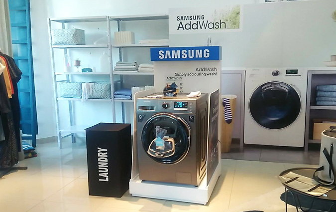 Le Samsung AddWash disponible en Tunisie