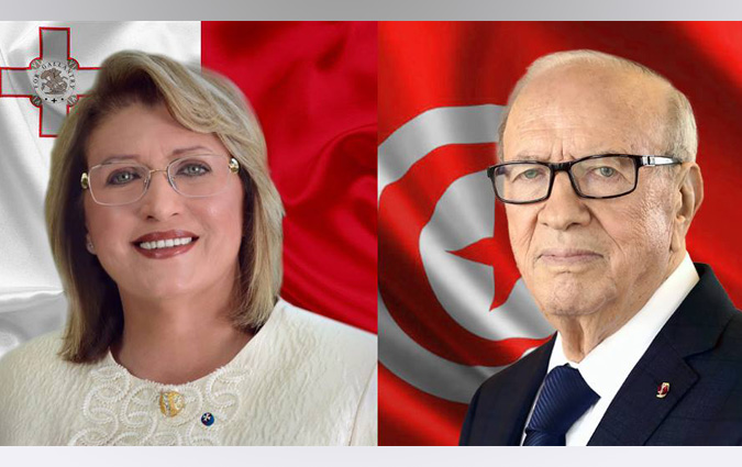 Marie-Louise Coleiro Preca en visite officielle en Tunisie du 6 au 8 novembre