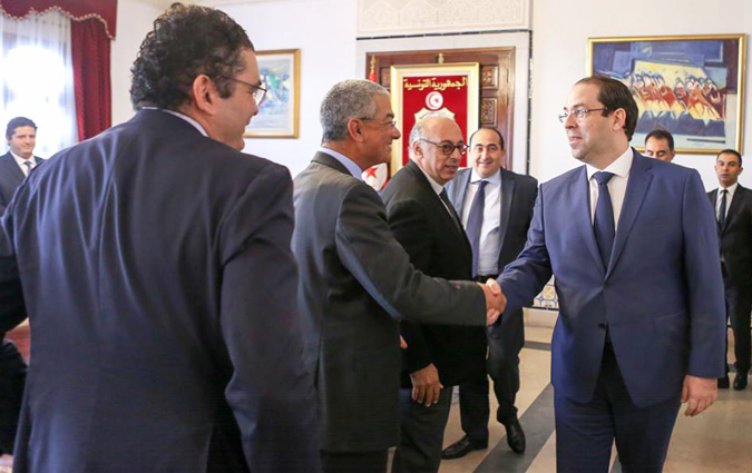 Youssef Chahed reoit les directeurs des grandes surfaces commerciales