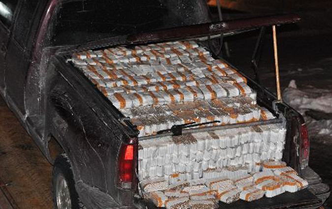 Sammar - 25 mille paquets de cigarettes de contrebande saisis