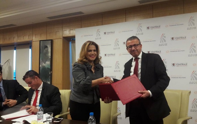 Convention de partenariat entre la Bourse de Tunis et l'Universit Centrale