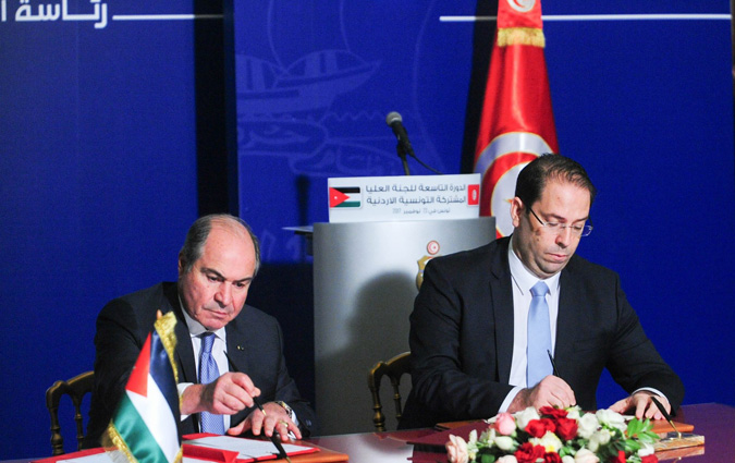 Signature de 11 accords entre la Tunisie et la Jordanie