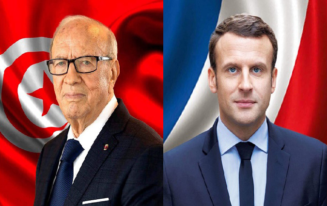 Bji Cad Essebsi djeune lundi 11 dcembre avec Emmanuel Macron