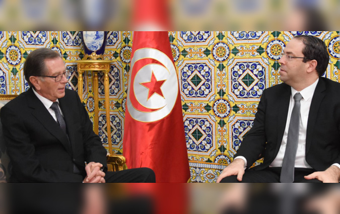 Chahed  l'ambassadeur palestinien : La Tunisie estime injuste la dcision des Etats-Unis 