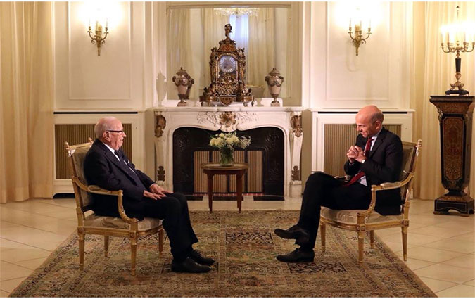 Bji Cad Essebsi : J'ai appris que Ben Ali voulait revenir en Tunisie