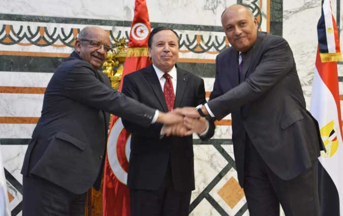 La crise libyenne objet de la runion tripartite des MAE tunisien, algrien et gyptien