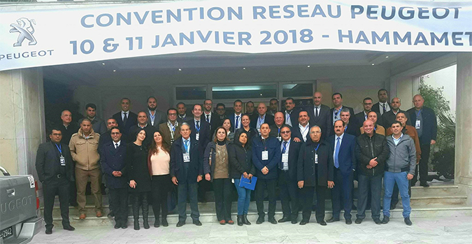 Convention rseau Peugeot 10 & 11 janvier 2018