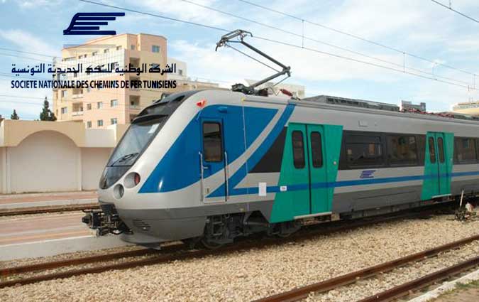 Arrt du trafic ferroviaire dans les lignes sud du Grand Tunis