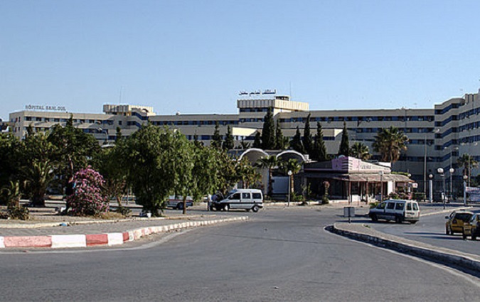 Agression de 6 agents de la sant  lhpital de Sahloul