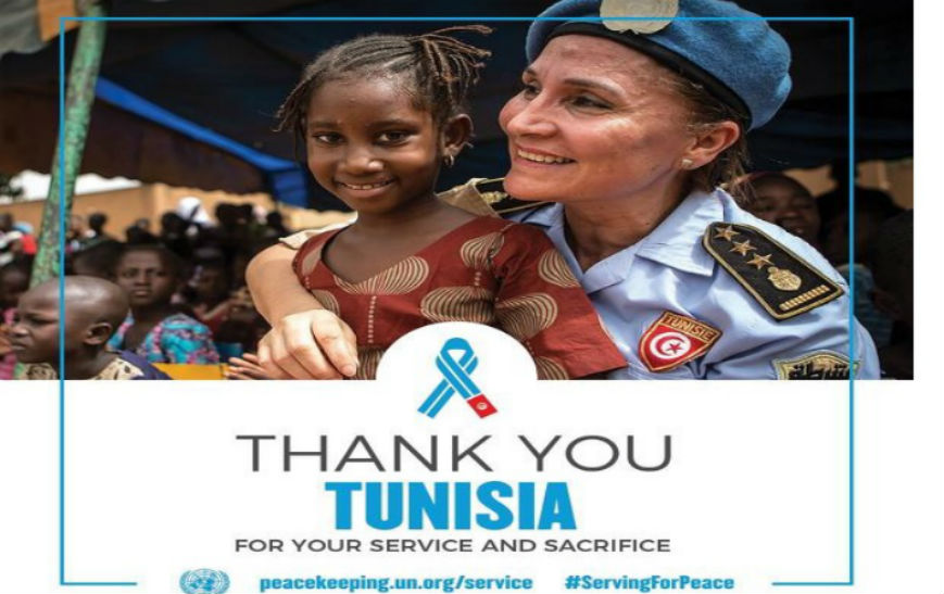 L'ONU rend hommage aux contributions de la Tunisie  ses oprations de maintien de la paix