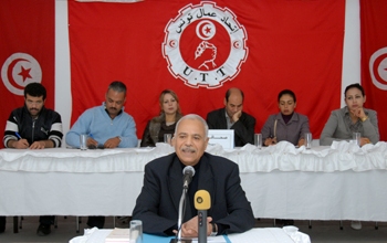 Ismaïl Sahbani dénonce et estime que l'UTT est une réelle force syndicale