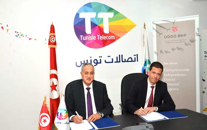 Tunisie Telecom  et  Oddo  BHF Tunis  renouvellent leur alliance
