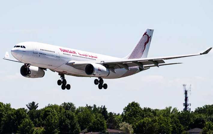 Programmation des vols reports de Tunisair 