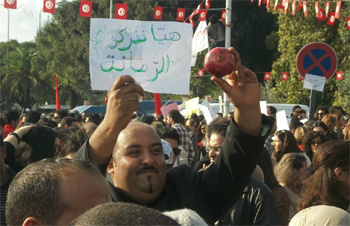 Tunisie - Tentative de récupération des manifestations du Bardo ?