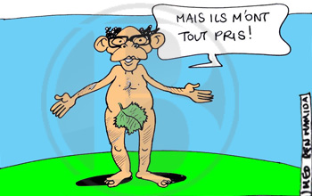 Moncef Marzouki, le plus caricaturé des Tunisiens