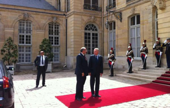 Tunisie – France : Entretien entre Jean-Marc Ayrault et Hamadi Jebali à Matignon
