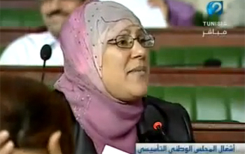 Sonia Toumia accuse Mustapha Ben Jaâfar d'avoir tué les martyrs (vidéo)