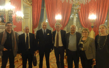 Tunisie – France : Rencontre entre Houcine Abassi et Laurent Fabius