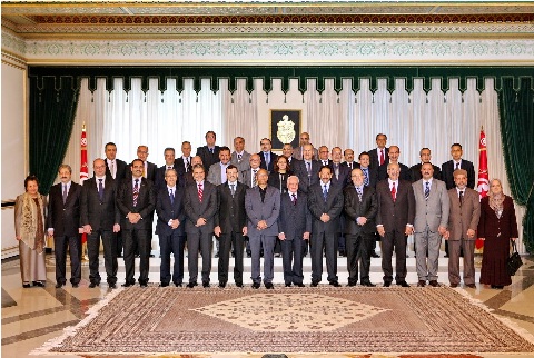 Photo du jour : Le nouveau gouvernement d'Ali Laârayedh
