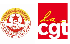Signature d'un accord de coopération entre l'UGTT et la CGT