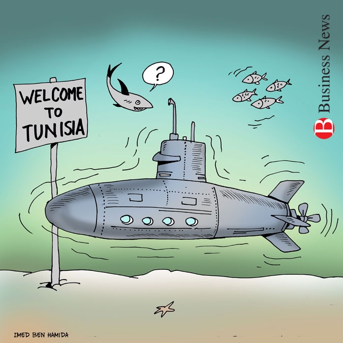 Un sous-marin en Tunisie
