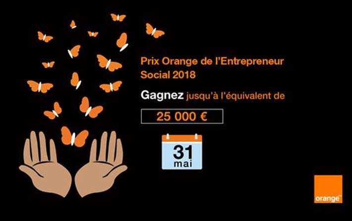  Dernier appel  candidatures pour le prix Orange de lEntrepreneur Social en Afrique et au Moyen-Orient 