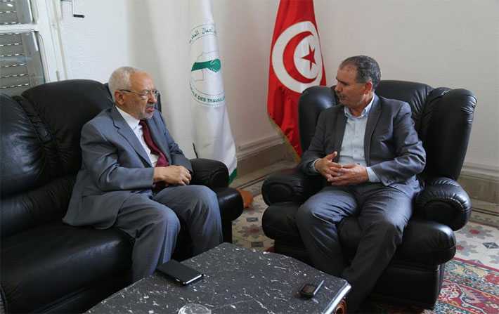 Accord de Carthage : Concertations entre Taboubi et Ghannouchi  
