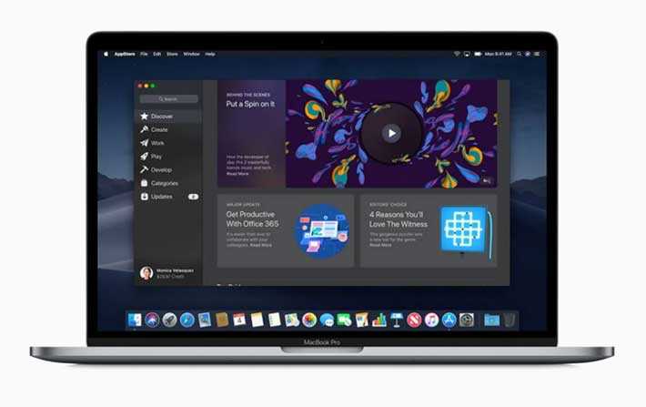 Apple prsente la dernire version de macOS Mojave