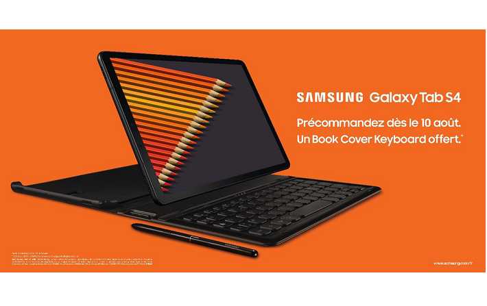 Galaxy Tab S4, la tablette polyvalente de Samsung

