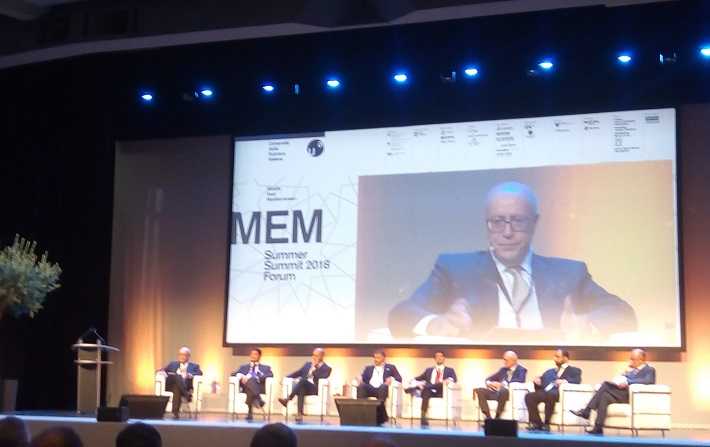Marouen Abassi prend part au MEM Summer Summit Forum  Lugano

