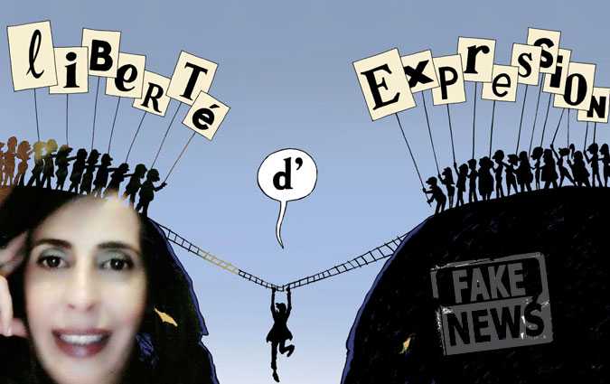 Amina Mansour : Les Fake news sous le voile de la libert dexpression 