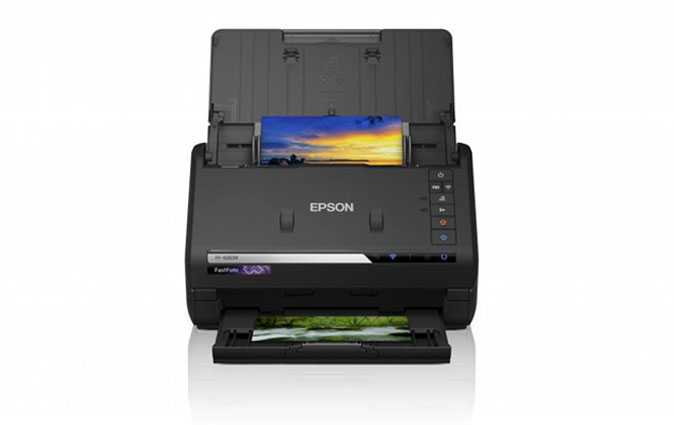 Epson prsente son nouveau scanner FastFoto