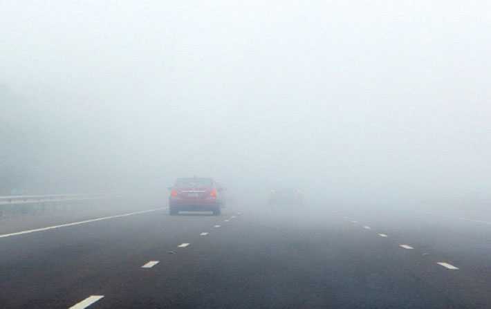 Les automobilistes appels  la vigilance  cause du brouillard