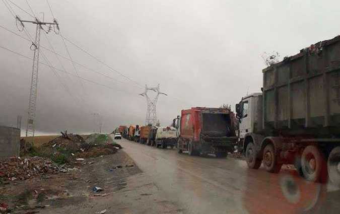 La municipalit de Tunis en difficult pour le transport des dchets